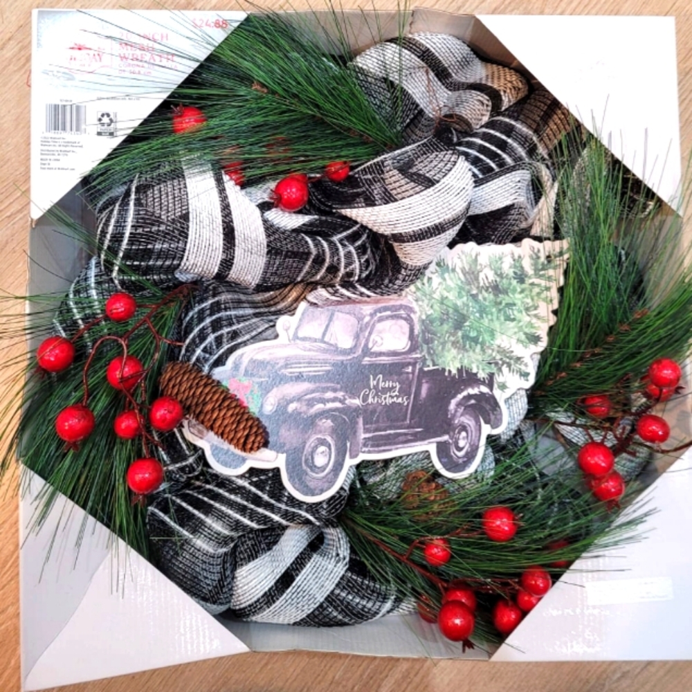 Holiday Time Christmas Wreaths
